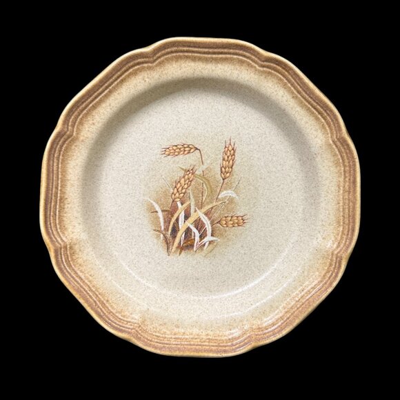 Set of 4 Vintage Mikasa Whole Wheat Granola E8001 Salad Plates - Picture 1 of 3